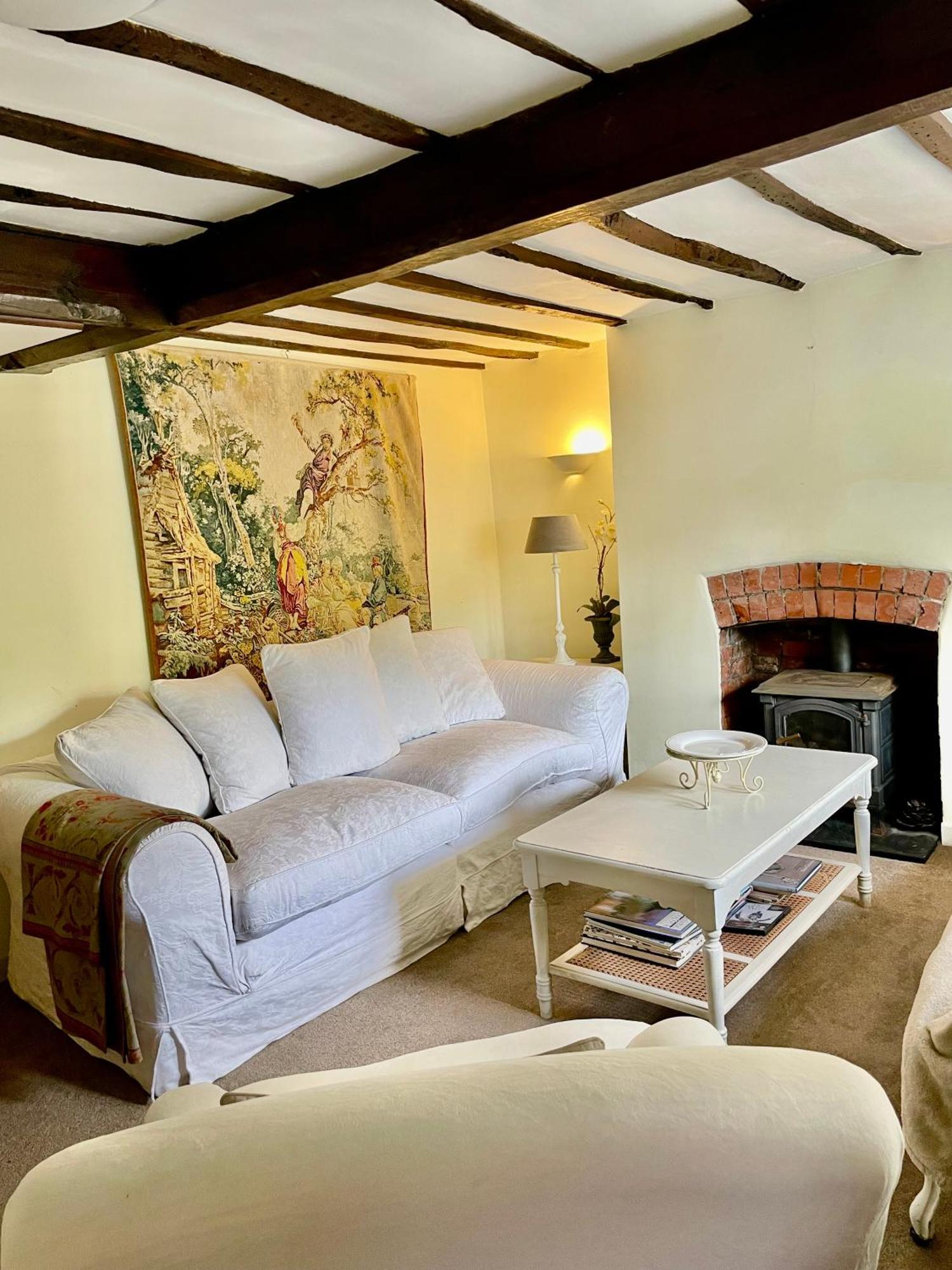Tythe Barn Cottage Glastonbury Bagian luar foto