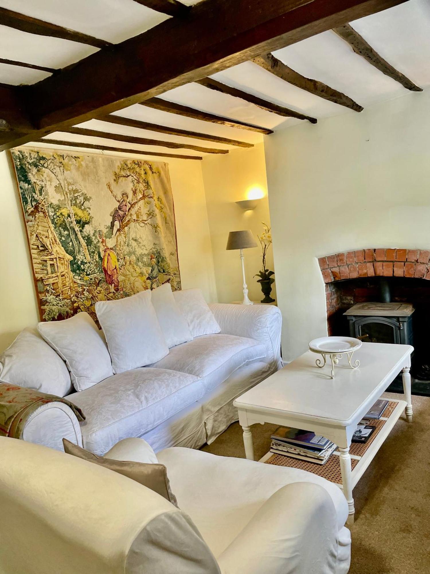 Tythe Barn Cottage Glastonbury Bagian luar foto