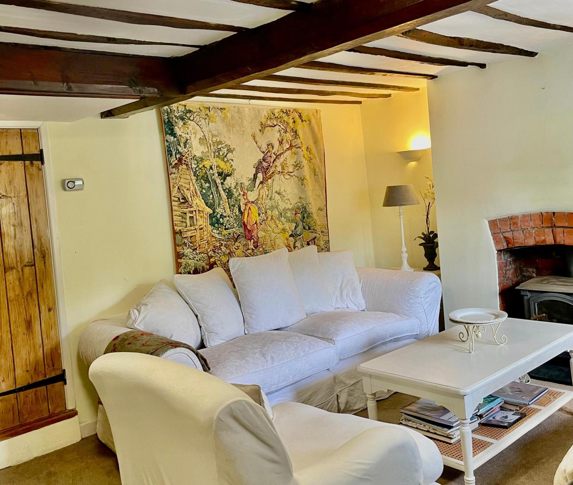 Tythe Barn Cottage Glastonbury Bagian luar foto
