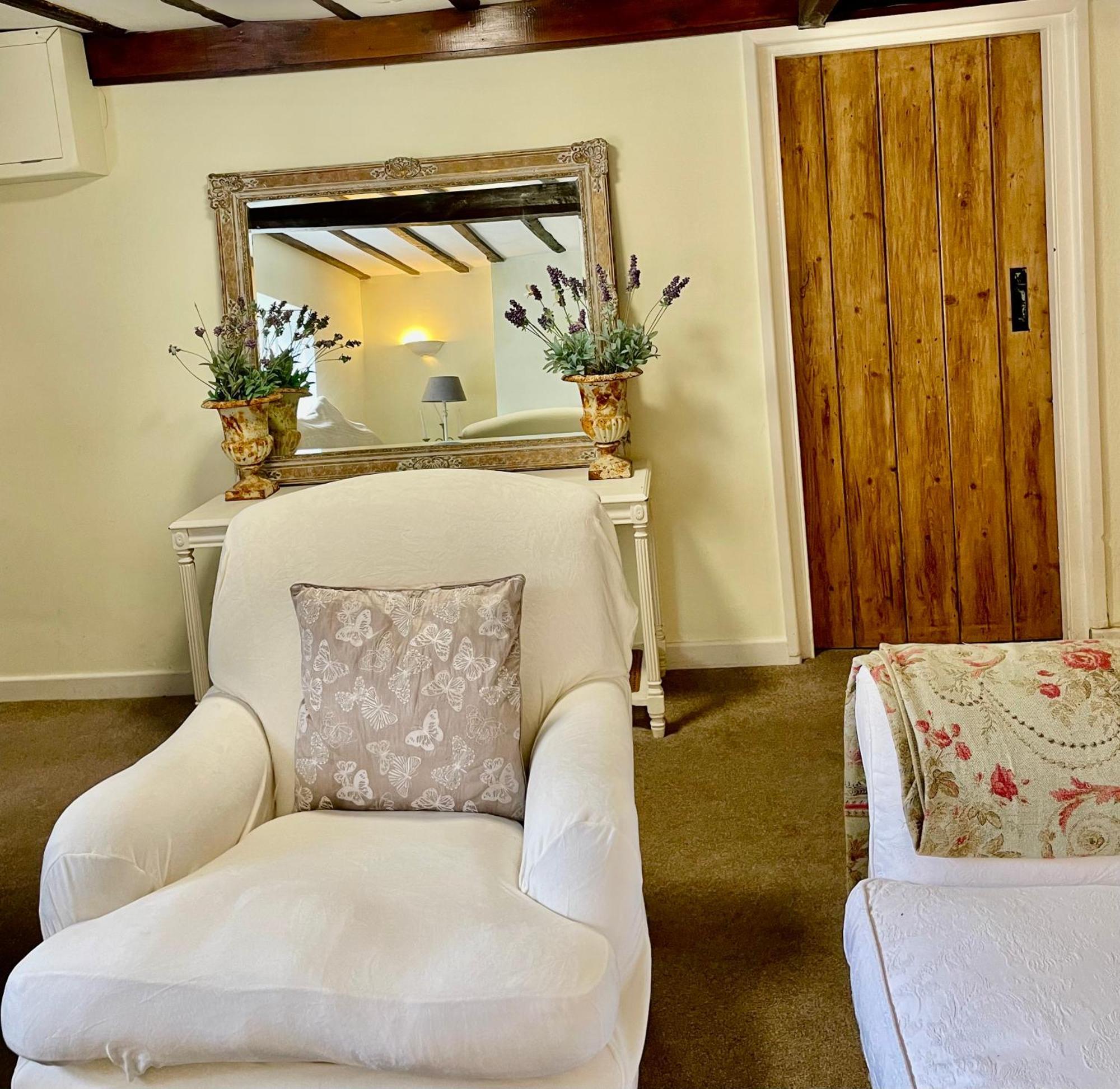 Tythe Barn Cottage Glastonbury Bagian luar foto