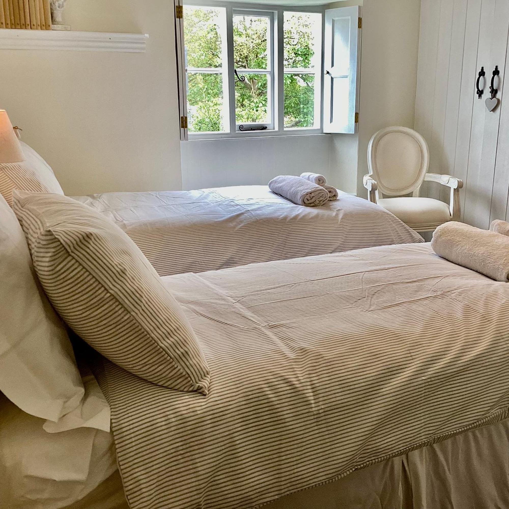 Tythe Barn Cottage Glastonbury Bagian luar foto